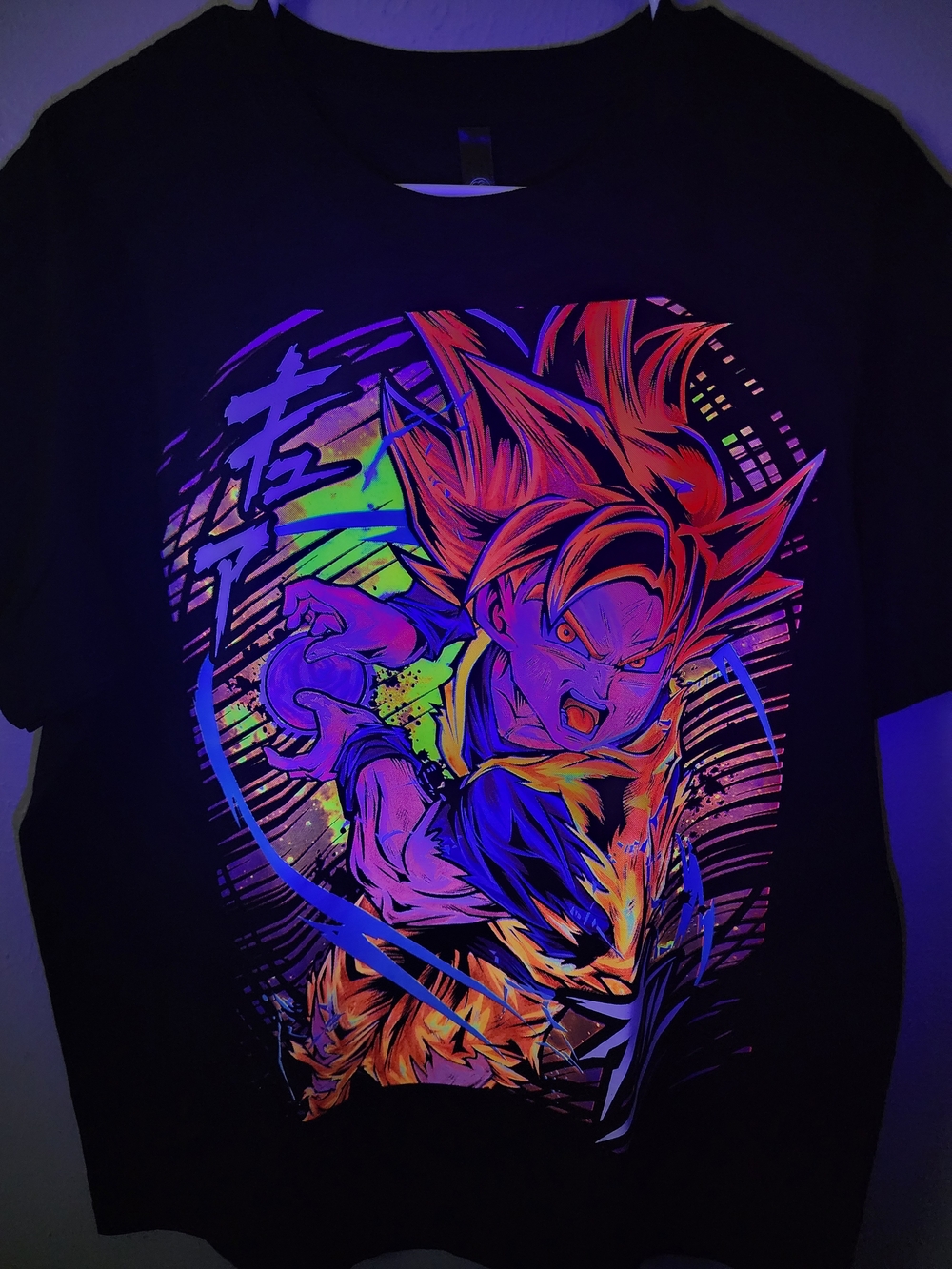 Dragonball Z Goku Graphic Tee - Animated UV Action Print - Picture 7 of 8